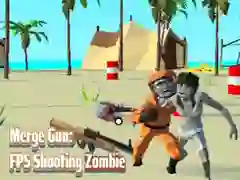 Игра Объединение оружия: Шутер от первого лица, стреляющий по зомби онлайн