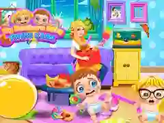 Игра Мой уход за новорожденными близнецами онлайн Игра Мой уход за новорожденными близнецами онлайн