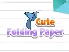 Игра Милая складная бумага онлайн