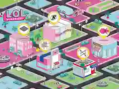 Игра Куклы с сюрпризом: Игровая зона онлайн Игра Куклы с сюрпризом: Игровая зона онлайн