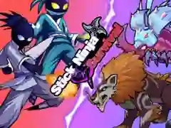 Игра Стикмен ниндзя Выживание онлайн Игра Стикмен ниндзя Выживание онлайн