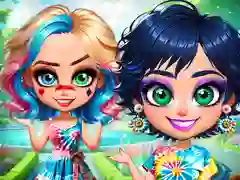 Игра Тай-дай: Взрыв цвета онлайн Игра Тай-дай: Взрыв цвета онлайн