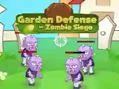 Игра Защита сада - Осада зомби онлайн Игра Защита сада - Осада зомби онлайн
