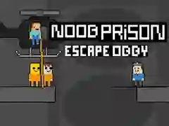 Игра Побег из тюрьмы для нубов Обби онлайн Игра Побег из тюрьмы для нубов Обби онлайн