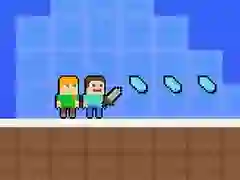 Игра Снежный крафт 2 игрока онлайн