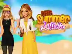 Игра Лучшие подруги: Летняя эстетика онлайн Игра Лучшие подруги: Летняя эстетика онлайн