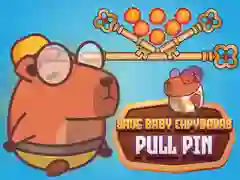 Игра Спасите детеныша капибары: Вытяните булавку. онлайн