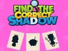Игра Найдите правильную тень онлайн