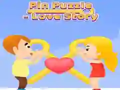 Игра История любви Булавочная головоломка онлайн Игра История любви Булавочная головоломка онлайн