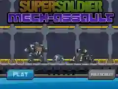 Игра Суперсолдат Мех Атака онлайн