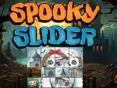 Игра Жуткий слайдер онлайн Игра Жуткий слайдер онлайн