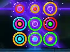Игра Головоломка: Цветные кольца онлайн