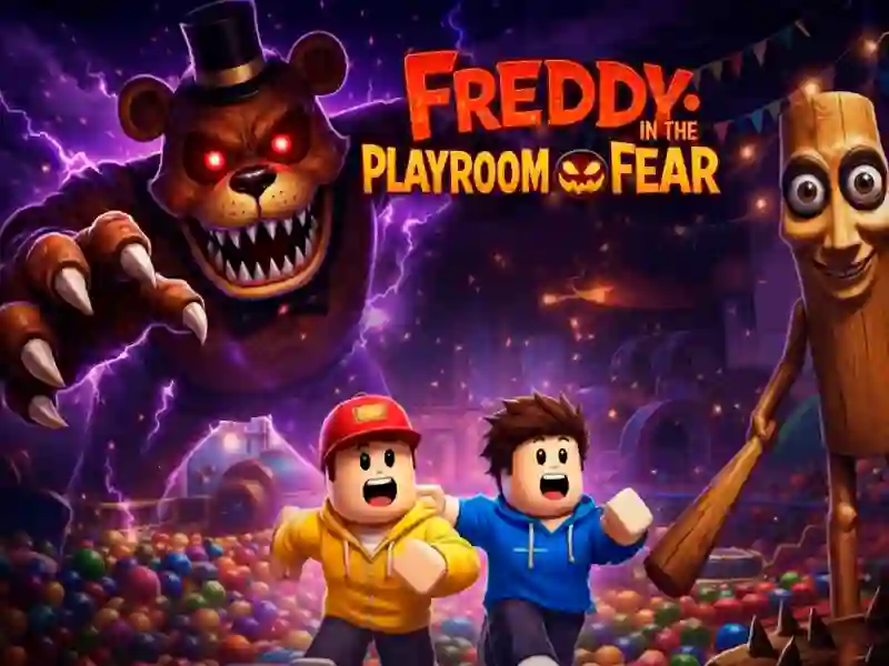 Freddy at Playroom of Fear