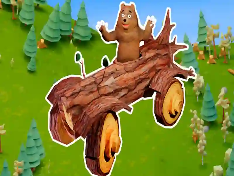 Игра Медведь против людей онлайн Игра Медведь против людей онлайн