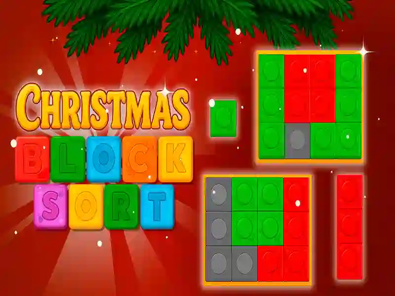 Christmas Blocks Sort