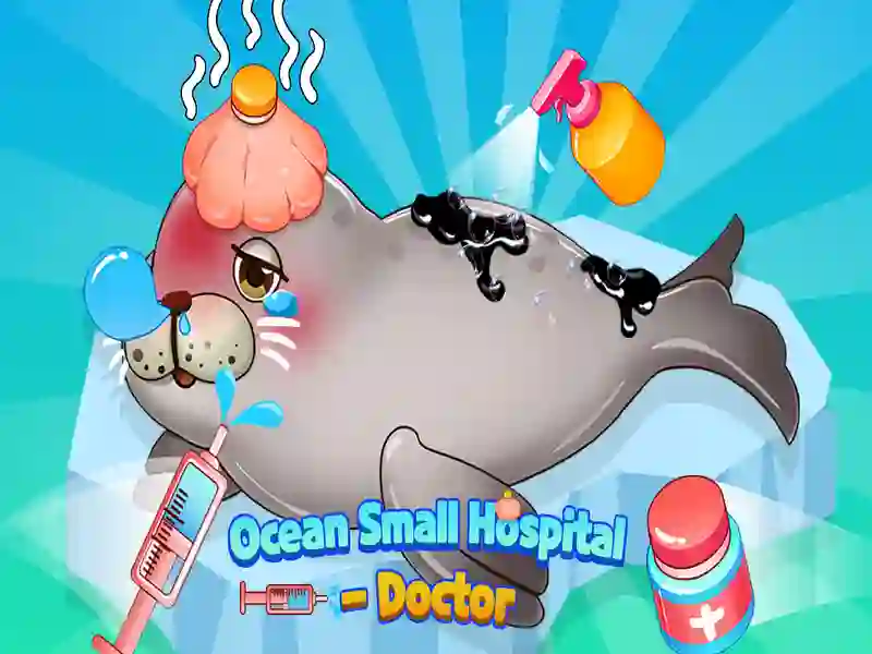 Игра Маленькая больница в океане: Доктор онлайн Игра Маленькая больница в океане: Доктор онлайн