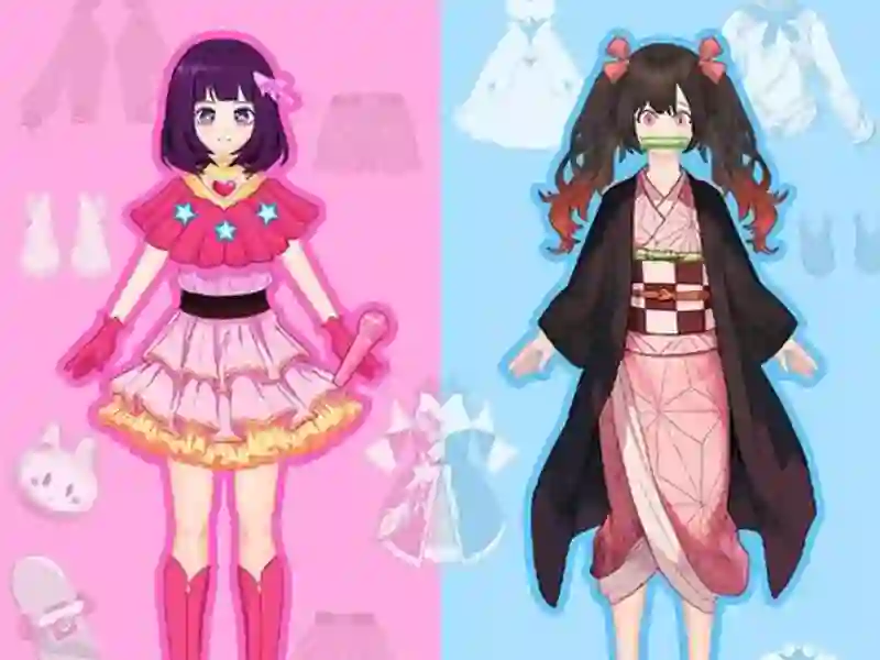 Игра Аниме кукла: Девушка косплей своими руками онлайн Игра Аниме кукла: Девушка косплей своими руками онлайн