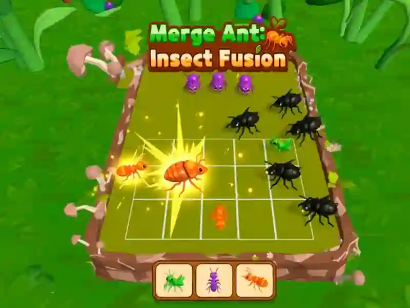 Merge Ant: Insect Fusion