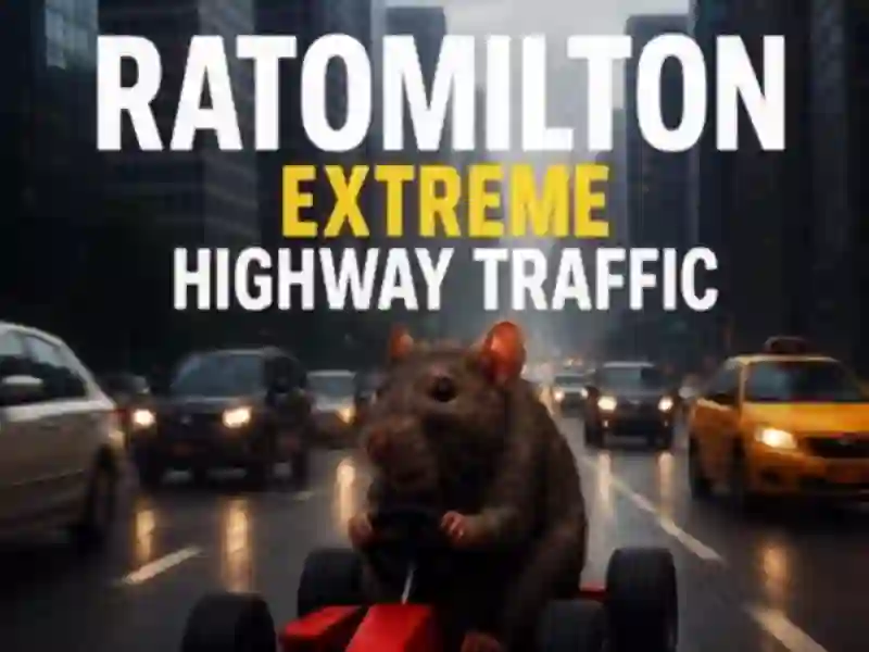 Игра Крыса Милтон: Экстремальное движение на шоссе онлайн