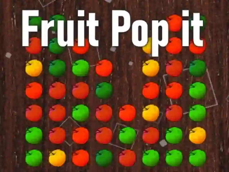 Игра Фруктовый поп-ит онлайн Игра Фруктовый поп-ит онлайн
