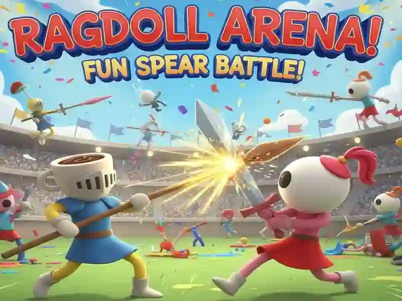 Ragdoll Arena! Fun Spear Battle!