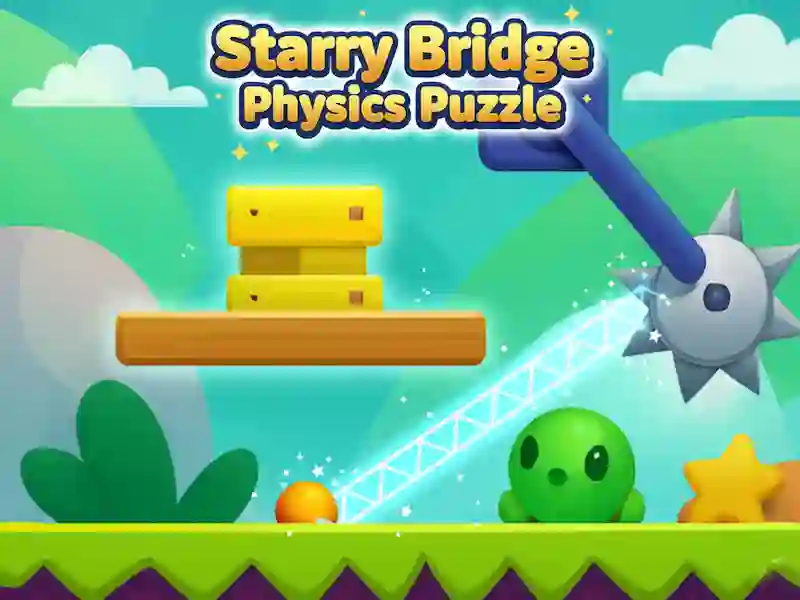 Starry Bridge Physics Puzzle