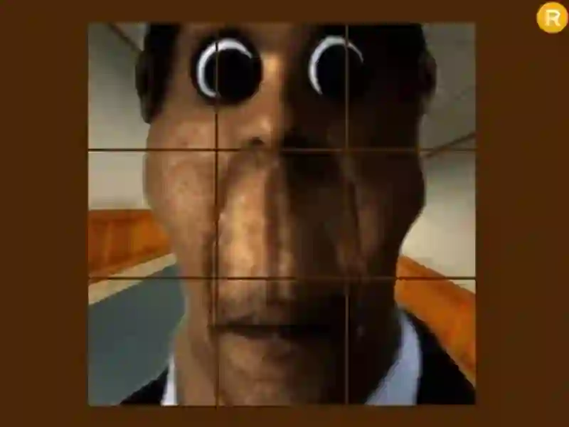Obunga Nextbots Sliding Puzzle