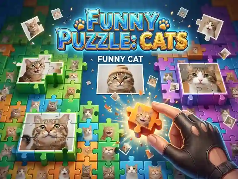 Funny Puzzle: Cats