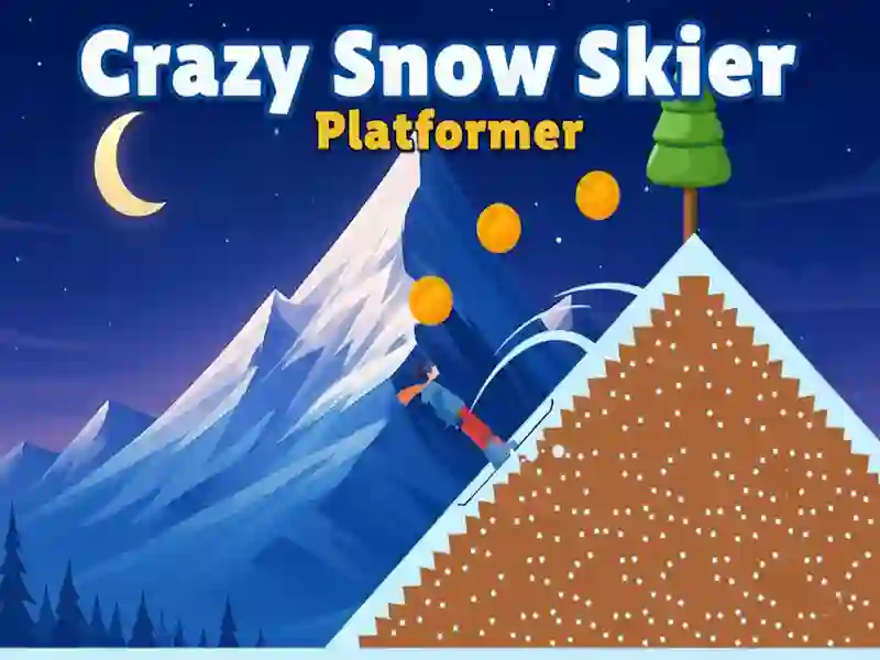Crazy Snow Skier: Platformer