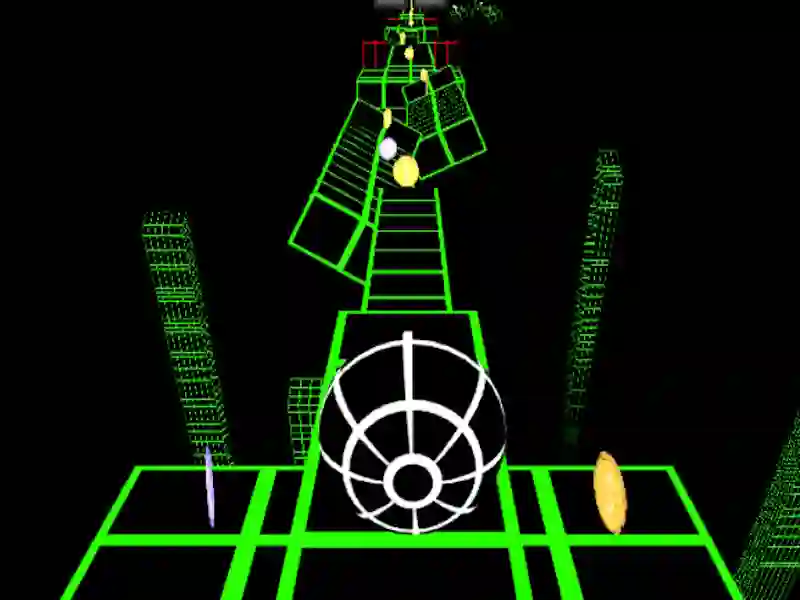 Игра Неоновый шар Склон онлайн