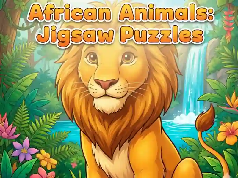 African Animals: Jigsaw Puzzles
