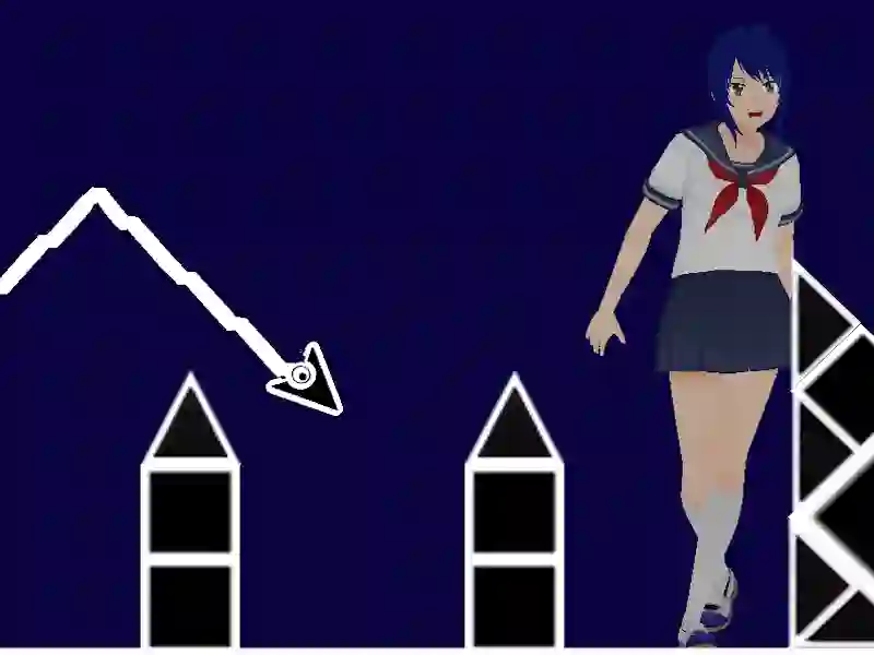 Игра Геометрия пространства Волновой прорыв онлайн Игра Геометрия пространства Волновой прорыв онлайн