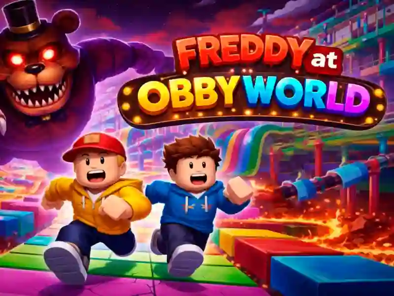 Freddy at Obby World