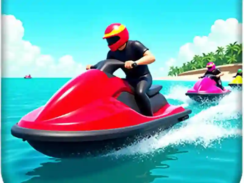 Water power Boat Game
