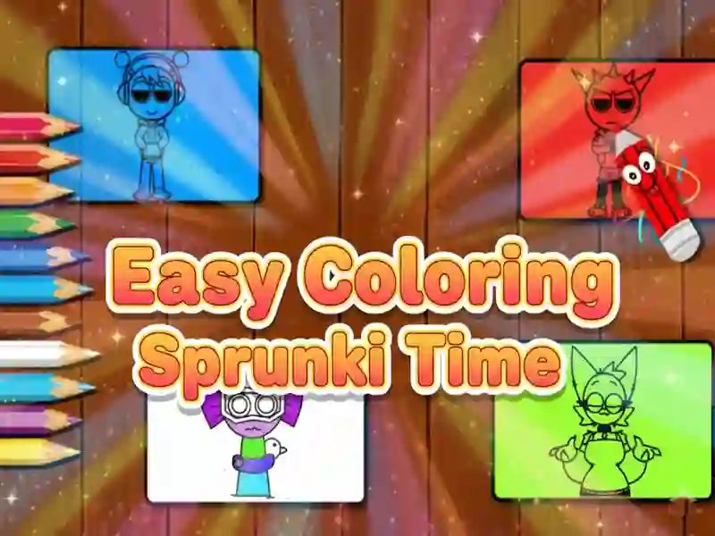 Easy Coloring Sprunki Time