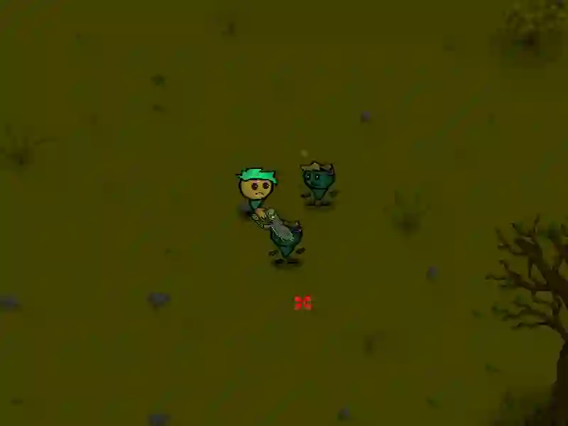 Игра Зомби и оружие онлайн