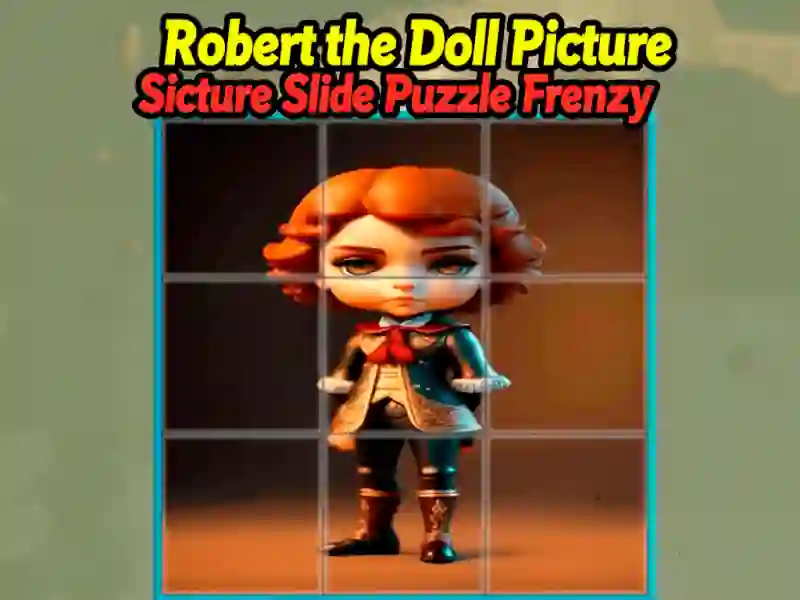 Robert the Doll Picture Slide Puzzle Frenzy