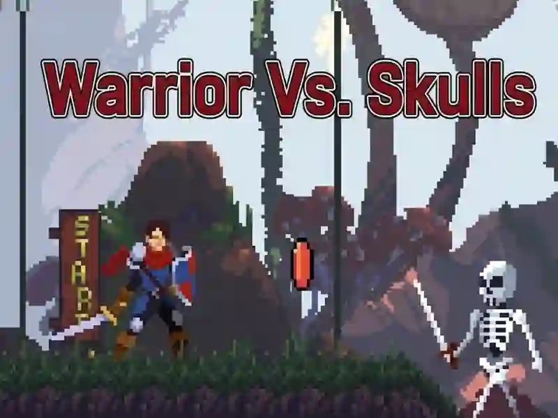 Игра Воин против Черепов онлайн