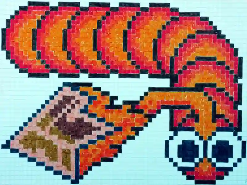 Игра Пиксельная змея онлайн Игра Пиксельная змея онлайн