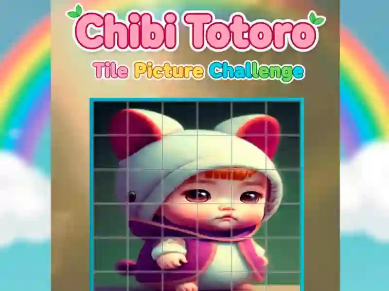Chibi Totoro Tile Picture Challenge