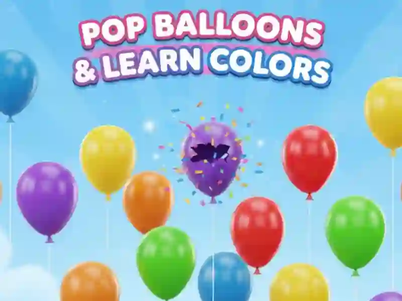 Pop Balloons & Learn Colors
