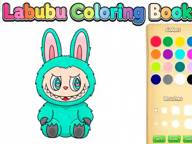 Labubu Coloring Book