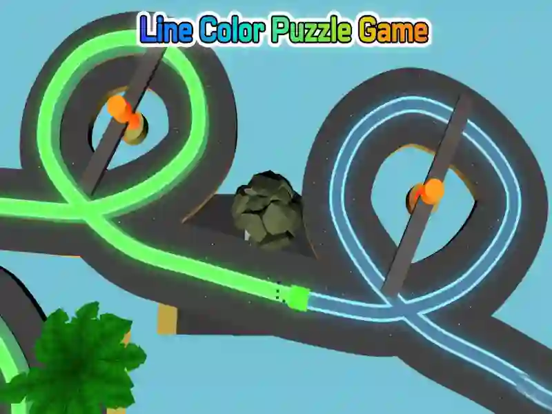 Line Color Puzzle Game