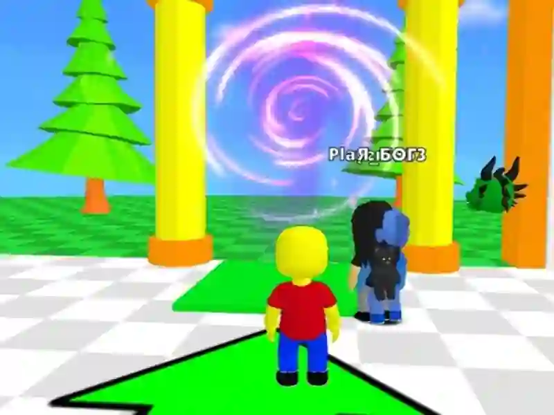 Игра Роблокс: Испытание Поле это лава онлайн