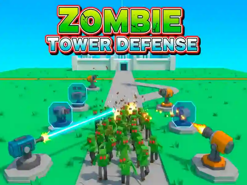 Игра Защита башни от зомби онлайн