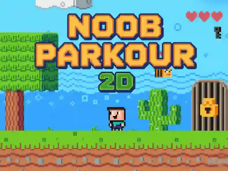 Noob Parkour 2D
