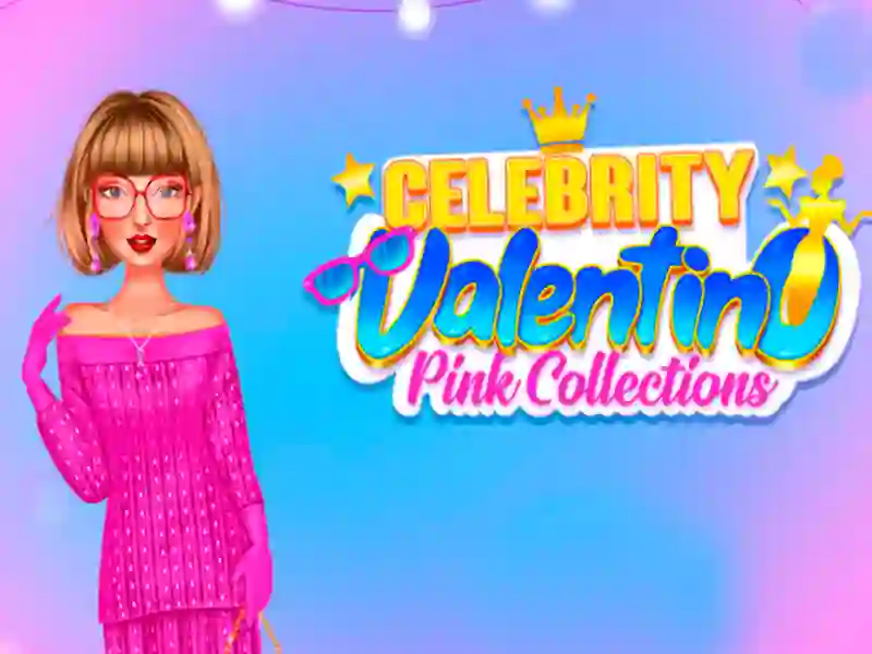 Игра Знаменитости: Розовая коллекция Валентино онлайн Игра Знаменитости: Розовая коллекция Валентино онлайн