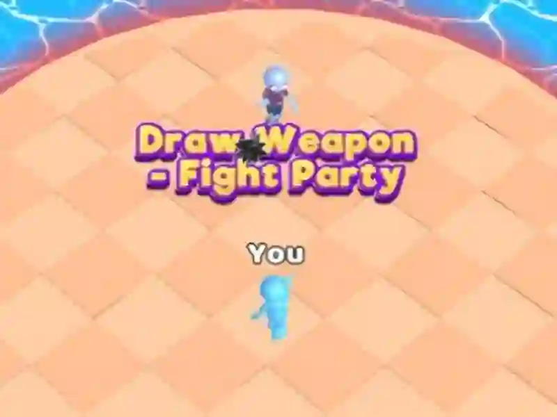 Игра Нарисовать оружие: Бойцовская вечеринка онлайн Игра Нарисовать оружие: Бойцовская вечеринка онлайн