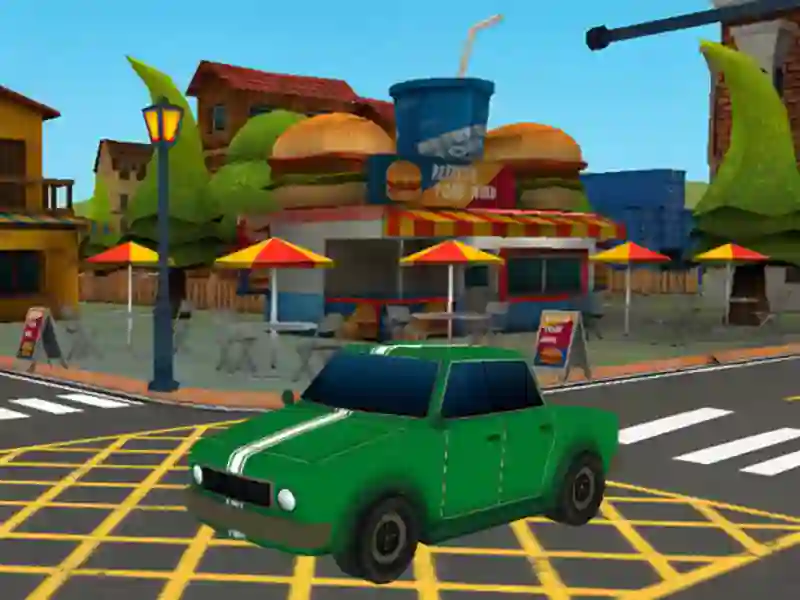 Игра Парковка в городке развлечений онлайн Игра Парковка в городке развлечений онлайн