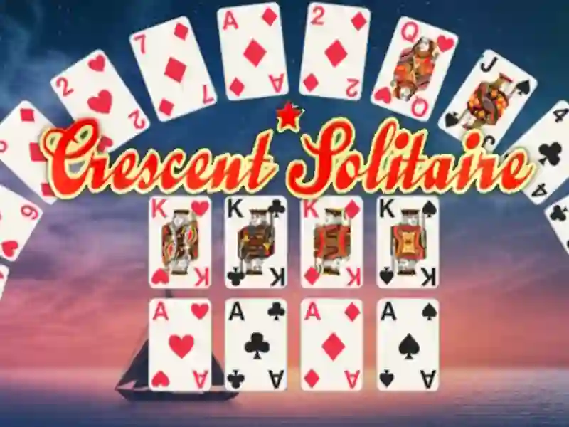 Игра Пасьянс Полумесяц онлайн Игра Пасьянс Полумесяц онлайн